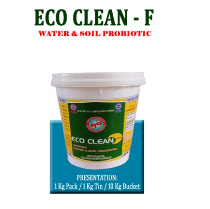 ECO CLEAN એફ - પાણી અને જમીનમાં Probiotic